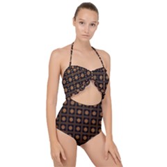 Df Freesia Vicegrand Scallop Top Cut Out Swimsuit by deformigo