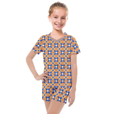 Df Forgemino Kids  Mesh Tee And Shorts Set by deformigo