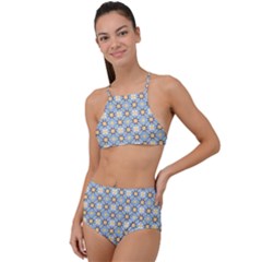 DF Norbert Pastel High Waist Tankini Set