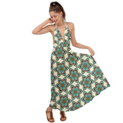 Df Tomomi Nao Backless Maxi Beach Dress by deformigo