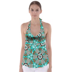 Df Kyo Shun Babydoll Tankini Top by deformigo