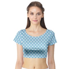 Df Albion Star Short Sleeve Crop Top by deformigo