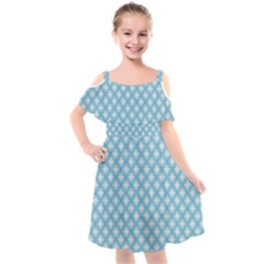 Df Albion Star Kids  Cut Out Shoulders Chiffon Dress by deformigo