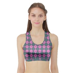 Df Izpilikua Estili Sports Bra With Border by deformigo