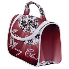 Merry Christmas Ornamental Satchel Handbag by christmastore