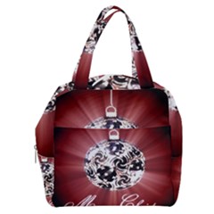 Merry Christmas Ornamental Boxy Hand Bag by christmastore