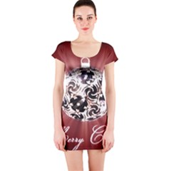 Merry Christmas Ornamental Short Sleeve Bodycon Dress by christmastore