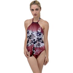 Merry Christmas Ornamental Go With The Flow One Piece Swimsuit