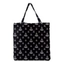 Buddhism Motif Print Pattern Design Grocery Tote Bag View2