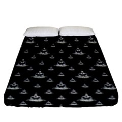 Buddhism Motif Print Pattern Design Fitted Sheet (california King Size) by dflcprintsclothing