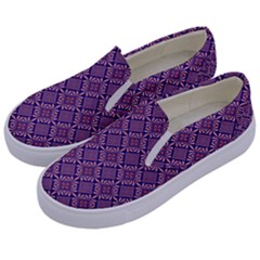 Df Vibrant Therapy Kids  Canvas Slip Ons by deformigo