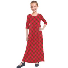 Holiday Kids  Quarter Sleeve Maxi Dress by dressshop