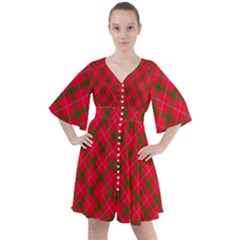 Holiday Boho Button Up Dress by dressshop