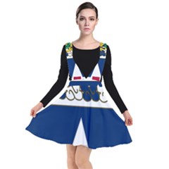 Coat Of Arms Of United States Army 111th Medical Battalion Plunge Pinafore Dress by abbeyz71