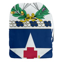 Coat Of Arms Of United States Army 111th Medical Battalion Drawstring Pouch (3xl) by abbeyz71