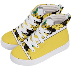 Coat Of Arms Of United States Army 112th Cavalry Regiment Kids  Hi-top Skate Sneakers by abbeyz71