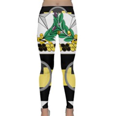 Coat Of Arms Of United States Army 136th Military Police Battalion Classic Yoga Leggings by abbeyz71