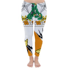 Coat Of Arms Of United States Army 136th Signal Battalion Classic Winter Leggings by abbeyz71