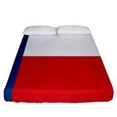 Flag Of Sokol Fitted Sheet (queen Size) by abbeyz71