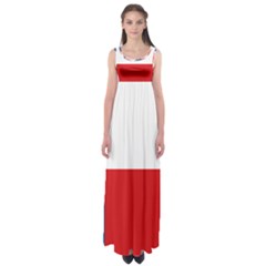 Flag Of Sokol Empire Waist Maxi Dress by abbeyz71