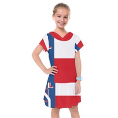 Flag Of Sokol Kids  Drop Waist Dress by abbeyz71