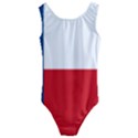 Flag of Sokol Kids  Cut-Out Back One Piece Swimsuit View1