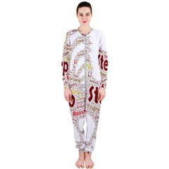 Fighting Golden Rooster  Onepiece Jumpsuit (ladies)  by Pantherworld143