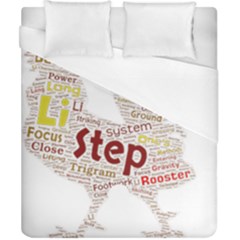 Fighting Golden Rooster  Duvet Cover (california King Size) by Pantherworld143