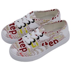 Fighting Golden Rooster  Kids  Classic Low Top Sneakers by Pantherworld143