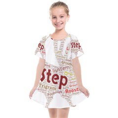 Fighting Golden Rooster  Kids  Smock Dress by Pantherworld143