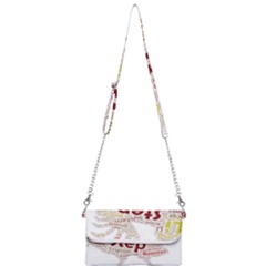 Fighting Golden Rooster  Mini Crossbody Handbag