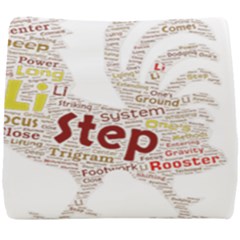 Fighting Golden Rooster Seat Cushion