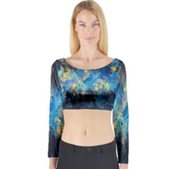 Luminescence Long Sleeve Crop Top