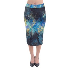 Luminescence Midi Pencil Skirt