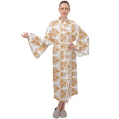 Df Giovanni Di Graziano Maxi Velour Kimono by deformigo