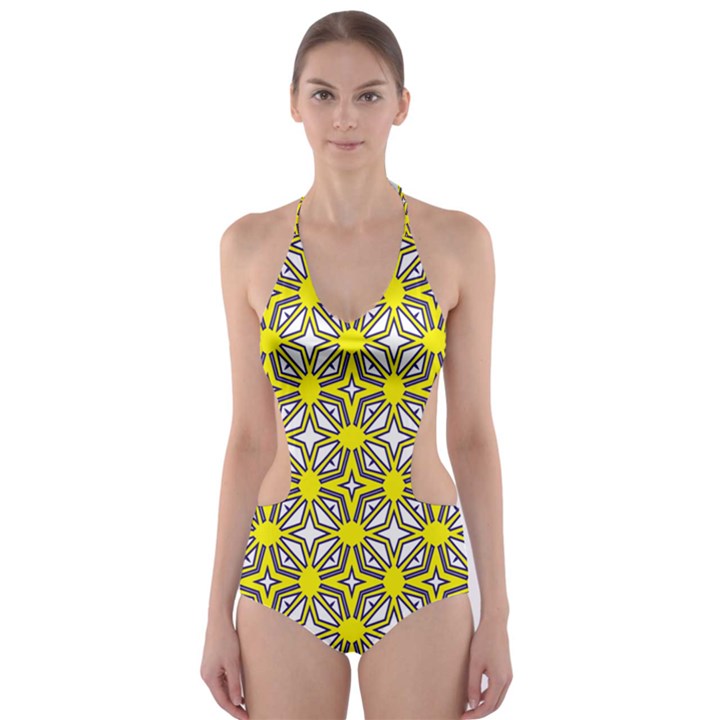 DF Fergano Cut-Out One Piece Swimsuit