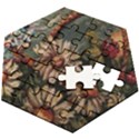 Old Embroidery 1 1 Wooden Puzzle Hexagon View2