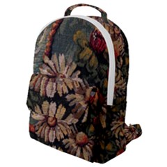 Old Embroidery 1 1 Flap Pocket Backpack (small) by bestdesignintheworld