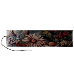 Old Embroidery 1 1 Roll Up Canvas Pencil Holder (l) by bestdesignintheworld