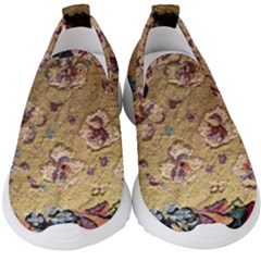 Old Embroidery 1 2 Kids  Slip On Sneakers by bestdesignintheworld