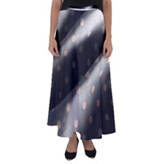 Polka Dots 1 1 Flared Maxi Skirt by bestdesignintheworld