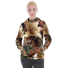 Lilies 1 4 Women s Hooded Pullover by bestdesignintheworld