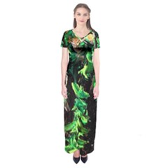 Plants 1 1 Short Sleeve Maxi Dress by bestdesignintheworld