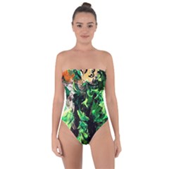 Plants 1 1 Tie Back One Piece Swimsuit by bestdesignintheworld