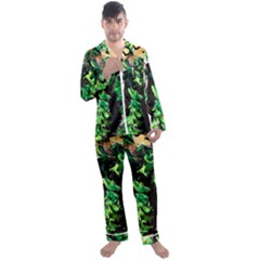 Plants 1 1 Men s Satin Pajamas Long Pants Set by bestdesignintheworld