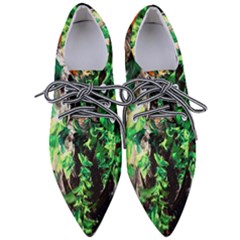 Plants 1 1 Women s Pointed Oxford Shoes by bestdesignintheworld