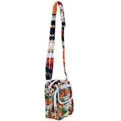 Lilies In A Vase 1 4 Shoulder Strap Belt Bag