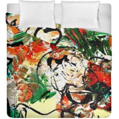 Lilies In A Vase 1 4 Duvet Cover Double Side (King Size)