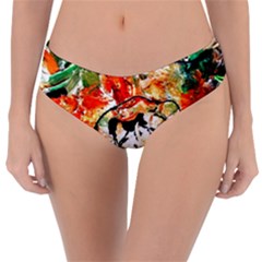 Lilies In A Vase 1 4 Reversible Classic Bikini Bottoms