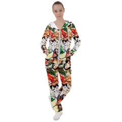 Lilies In A Vase 1 4 Women s Tracksuit